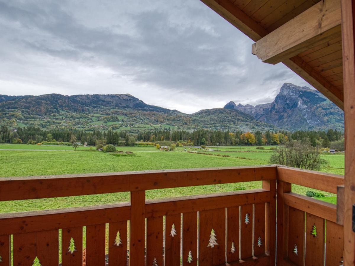 Duplex 2 Chambres Avec Grande Terrasse, Animaux Acceptes, A Samoens - Fr-1-642-77 Exterior foto