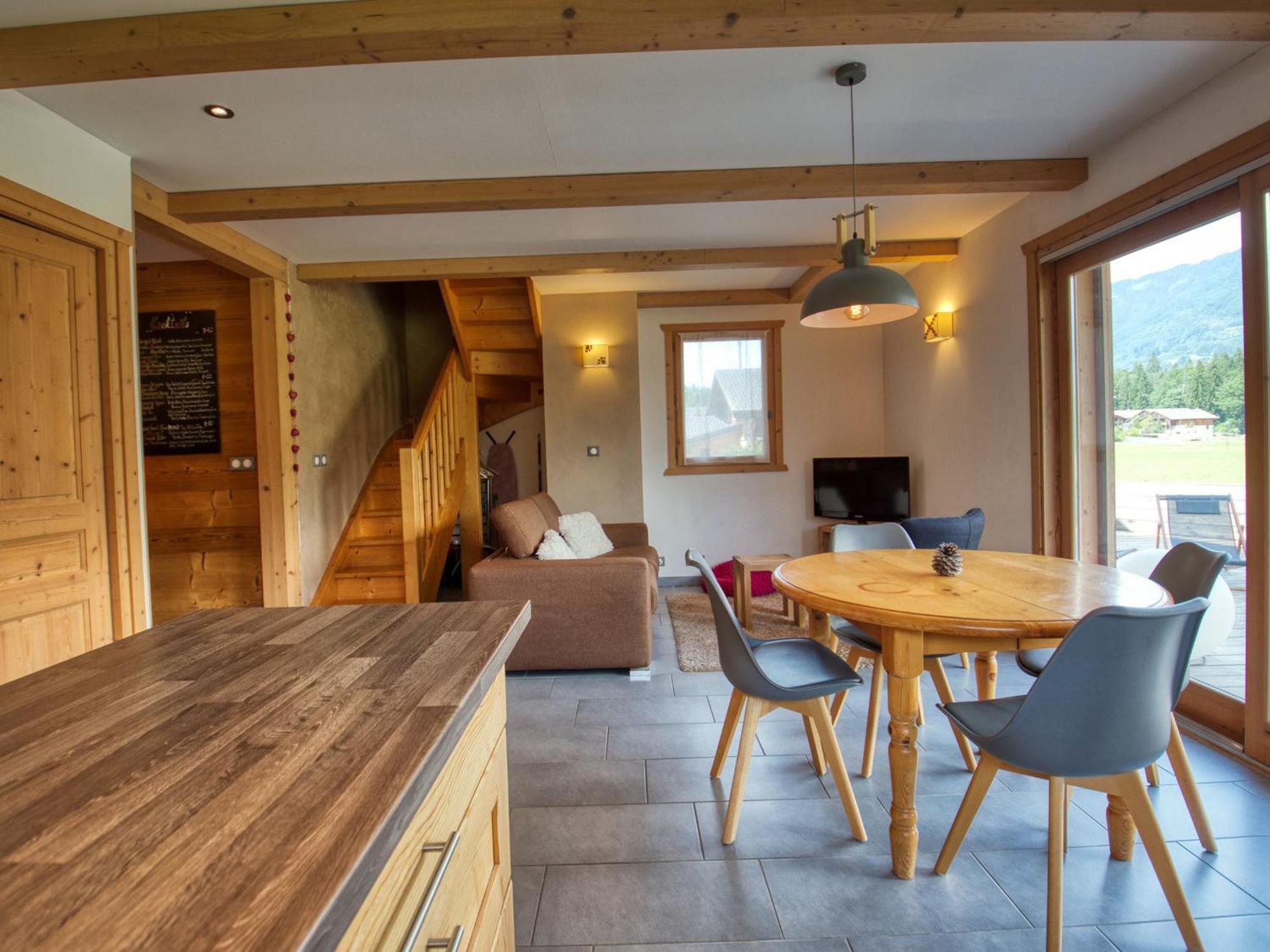Duplex 2 Chambres Avec Grande Terrasse, Animaux Acceptes, A Samoens - Fr-1-642-77 Exterior foto